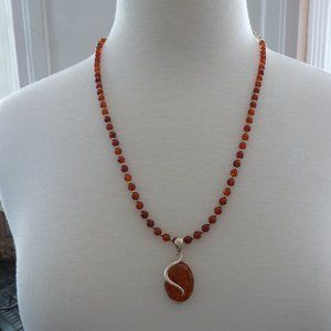 Baltic Amber necklace/pendant/bracelet set
